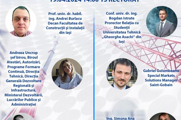 19 aprilie 2024 – Conferința Tematică în cadrul IACSIC Iași 2024