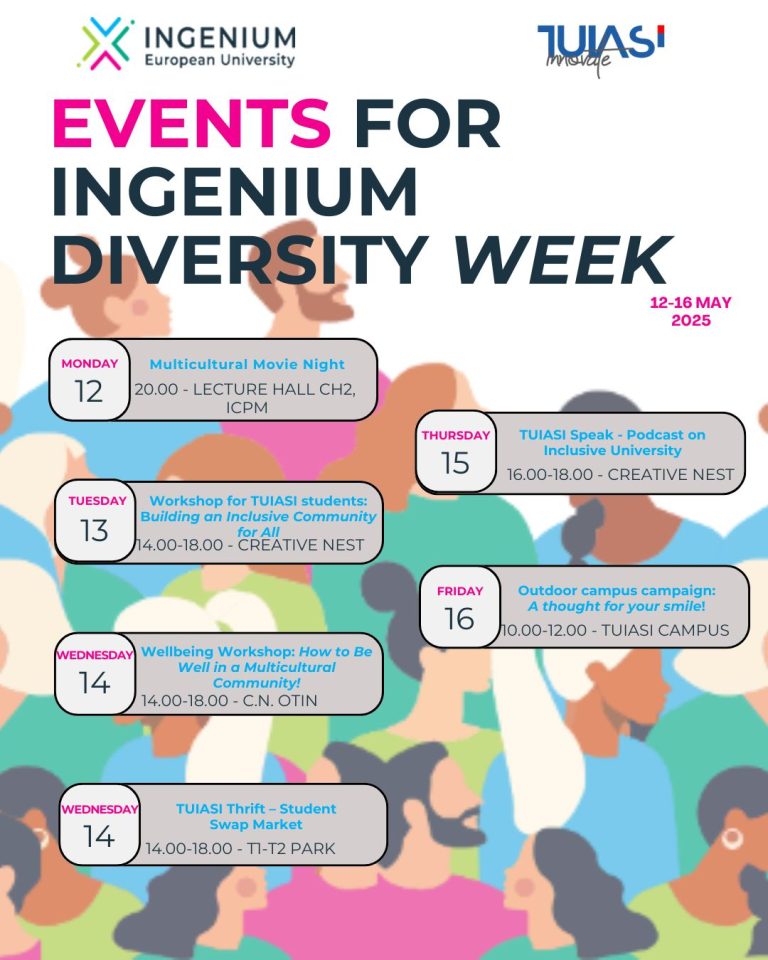 Săptămâna INGENIUM dedicată diversității și incluziunii la TUIASI -1