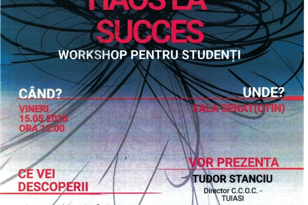 15.05.2026 – Workshop pentru studenți
