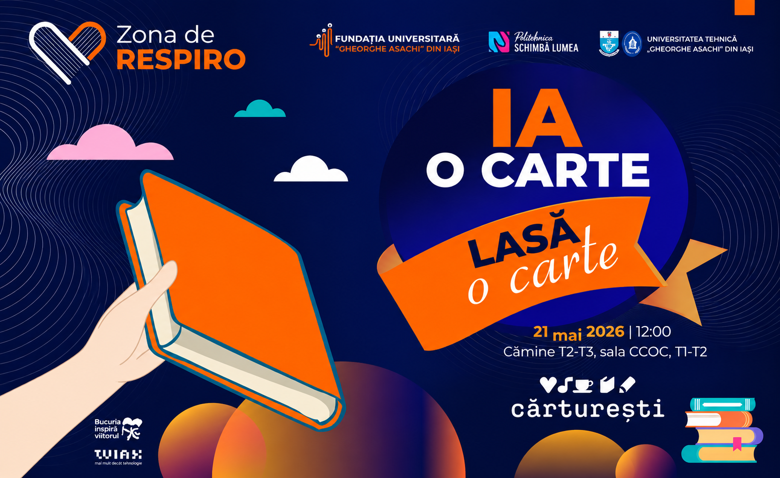 Book Sharing la Zona de RESPIRO