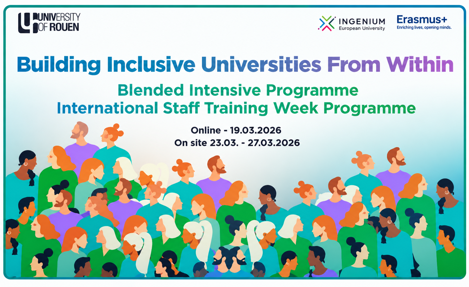 The Inclusive Mind – webinar european despre incluziune în mediul universitar