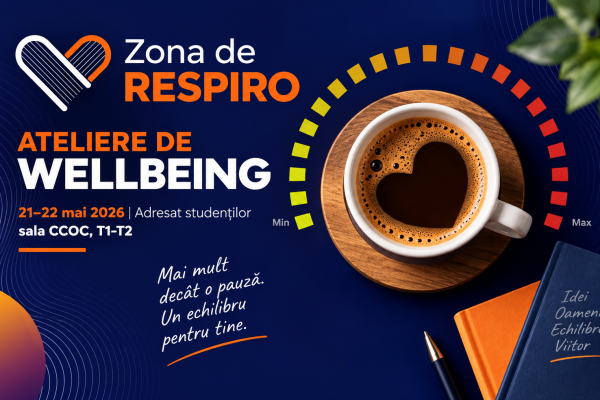 Zona de Respiro TUIASI – ateliere pentru starea de bine a studenților